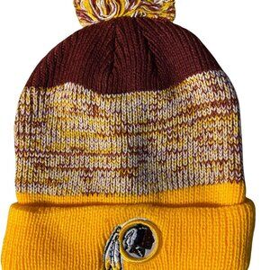 Washinton Redskins Cuffed Knit Beanie Hat NFL licensed New